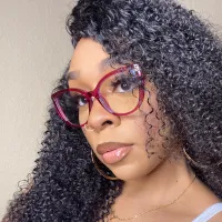Cat-eye Pink Eyeglasses