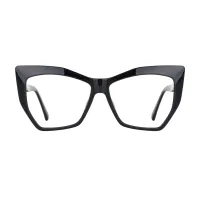 Cat-eye Black Eyeglasses