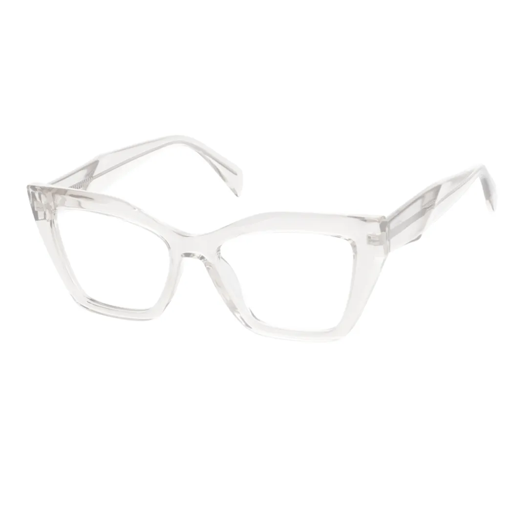 Cat-eye Clear Eyeglasses