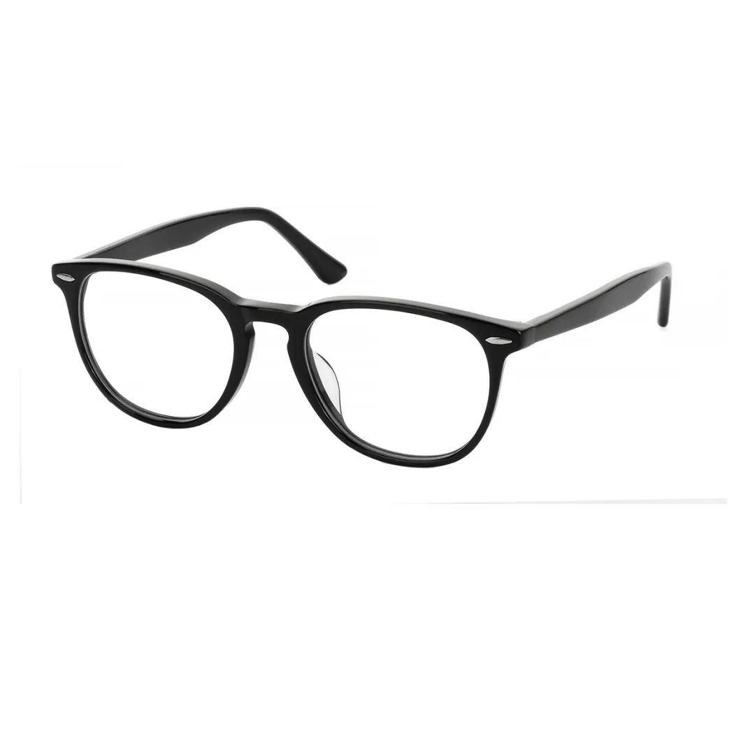 Rectangle Black Eyeglasses