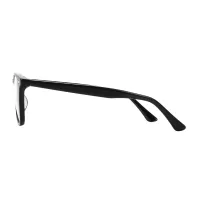 Rectangle Black Eyeglasses