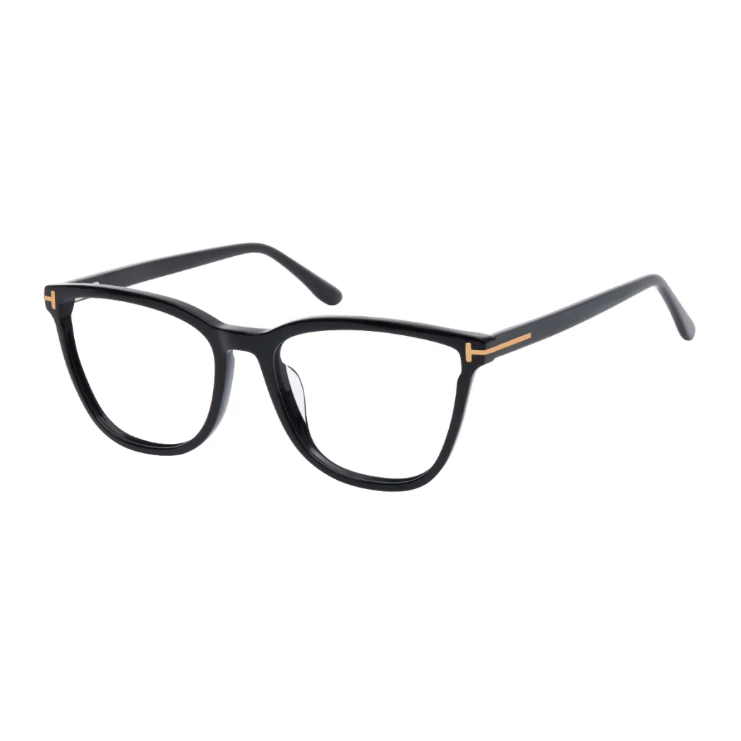 Square Black Eyeglasses