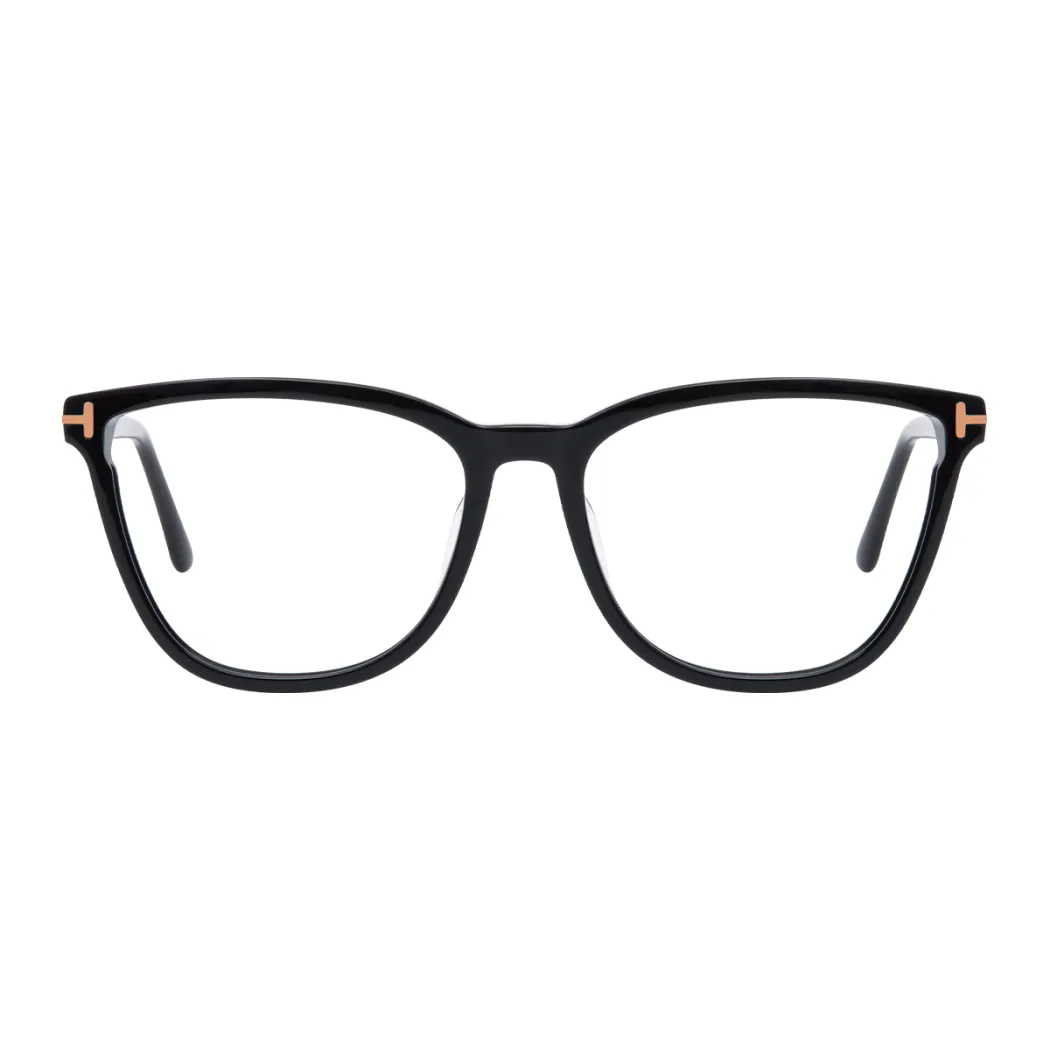 Square Black Eyeglasses