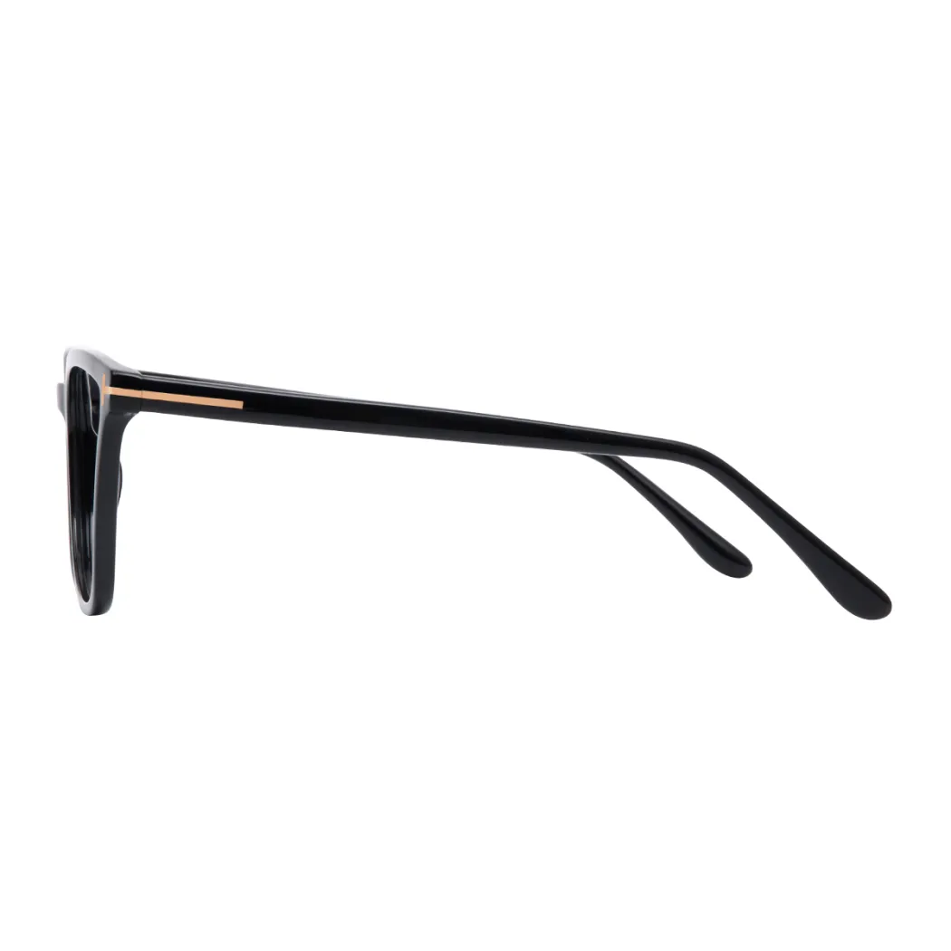 Square Black Eyeglasses