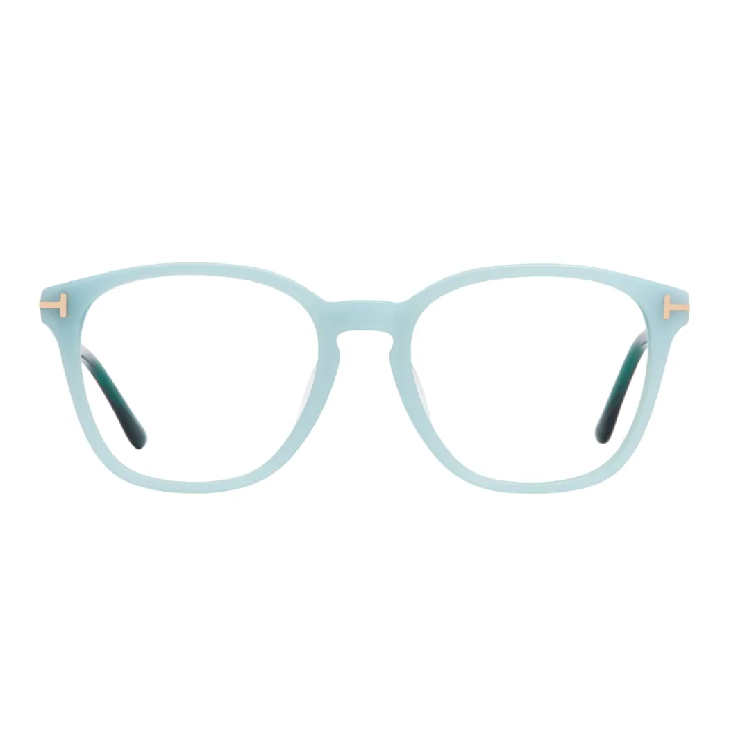 Square Light Blue Eyeglasses