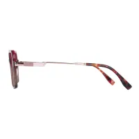 Square Red Eyeglasses