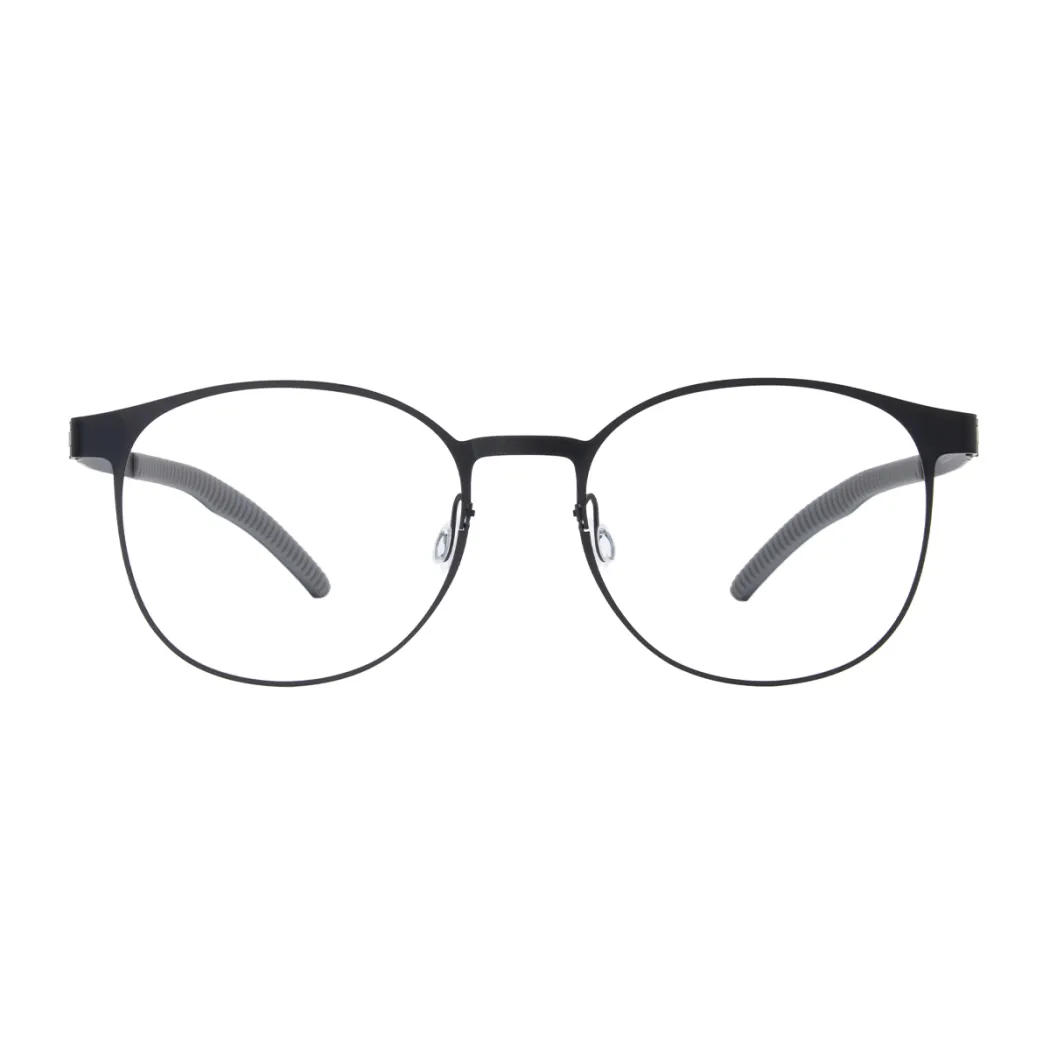 Round Black Eyeglasses