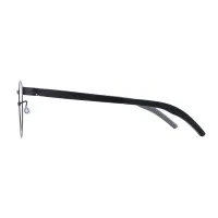 Round Black Eyeglasses