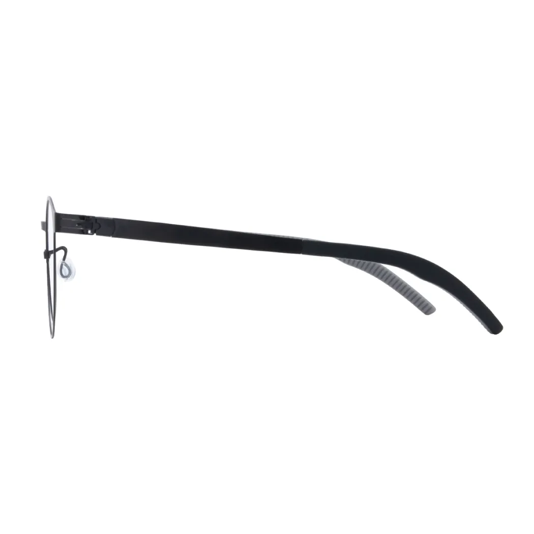 Round Black Eyeglasses