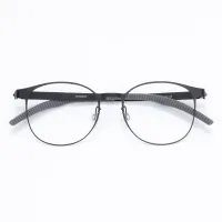 Round Black Eyeglasses