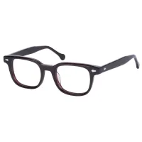 Rectangle Brown Eyeglasses