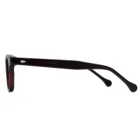 Rectangle Brown Eyeglasses