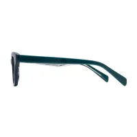 Rectangle Blue Eyeglasses