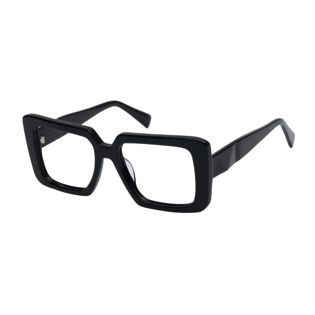 Square Black Eyeglasses
