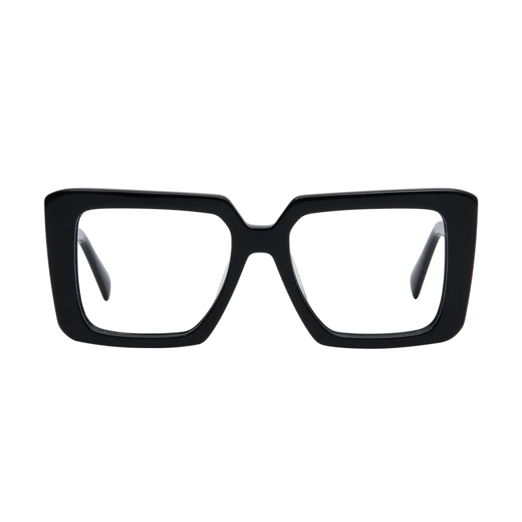 Square Black Eyeglasses