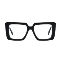 Square Black Eyeglasses