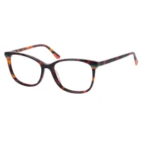 Rectangle Tortoiseshell Eyeglasses