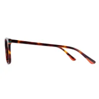Rectangle Tortoiseshell Eyeglasses