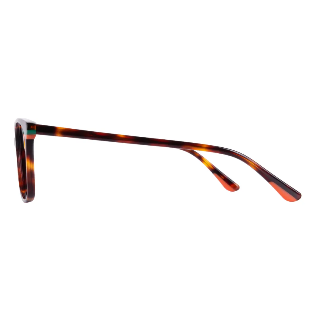 Rectangle Tortoiseshell Eyeglasses