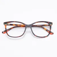 Rectangle Tortoiseshell Eyeglasses