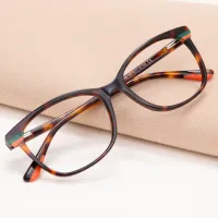 Rectangle Tortoiseshell Eyeglasses
