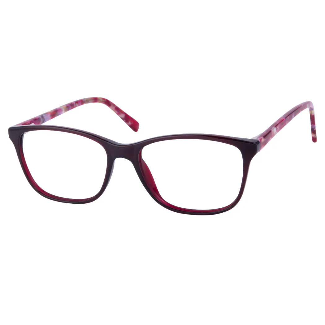 Rectangle Brown Eyeglasses