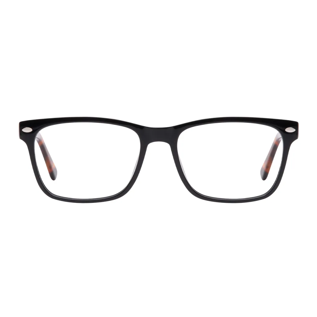 Rectangle Black Eyeglasses