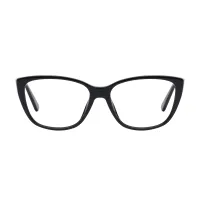 Square Black Eyeglasses
