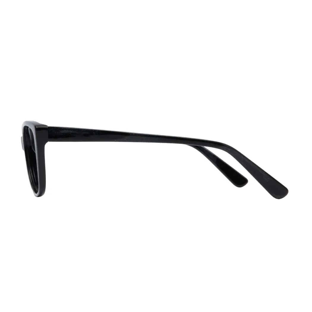 Square Black Eyeglasses