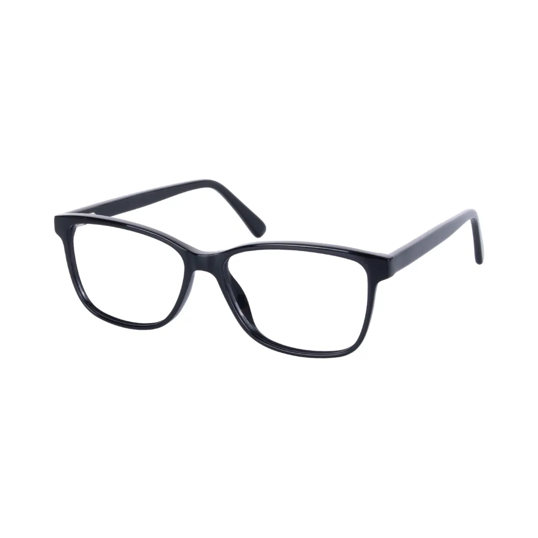 Square Black Eyeglasses