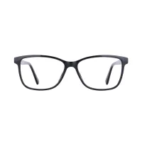 Square Black Eyeglasses