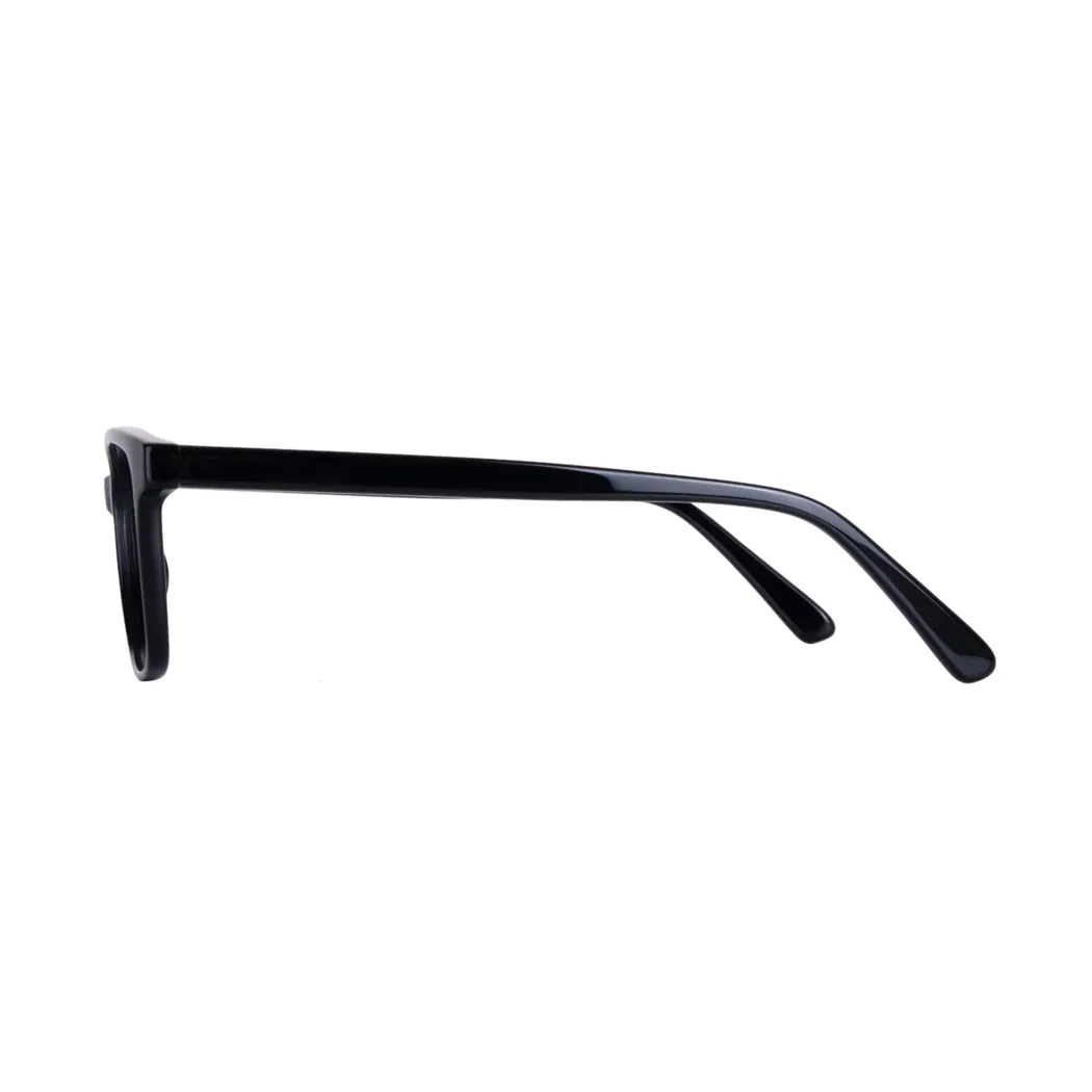 Square Black Eyeglasses