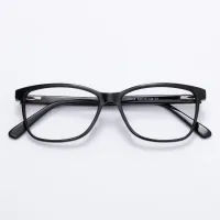 Square Black Eyeglasses
