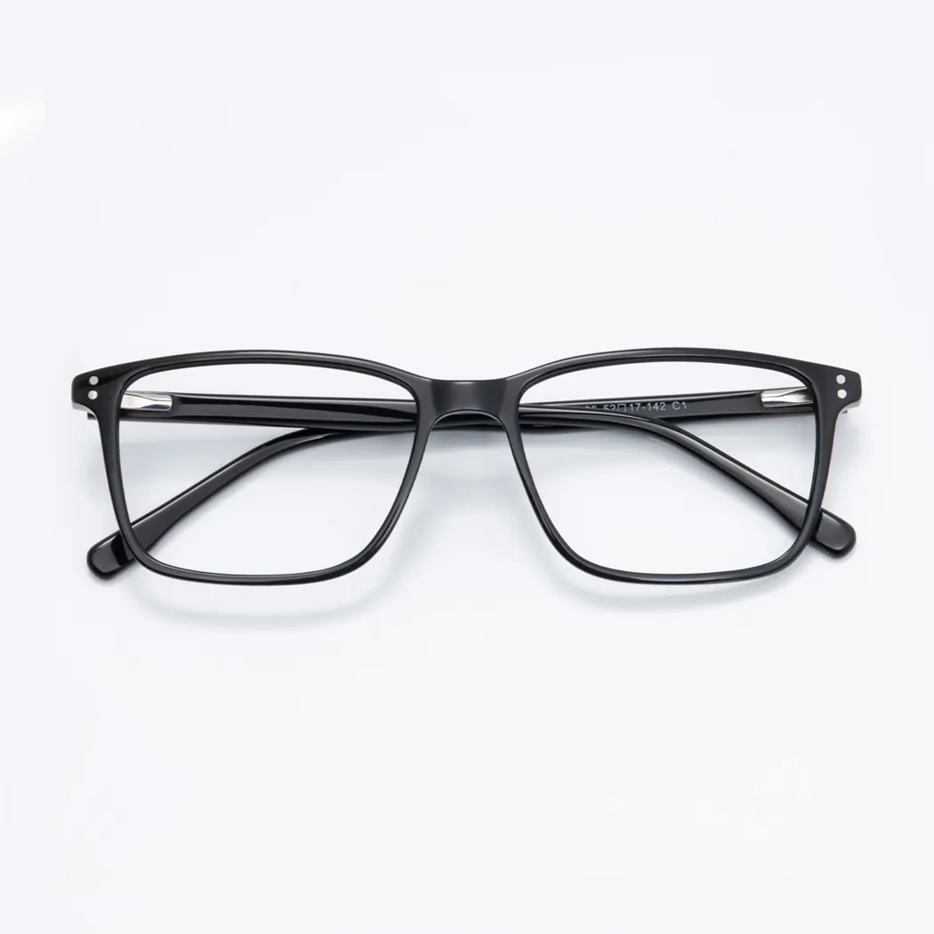Rectangle Black Eyeglasses