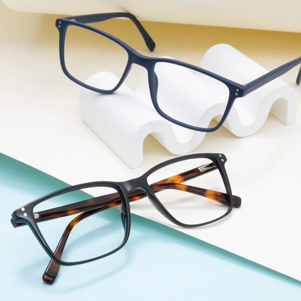 Rectangle Black Eyeglasses