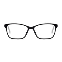 Square Black Eyeglasses