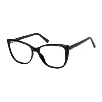 Square Black Eyeglasses