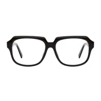 Square Black Eyeglasses