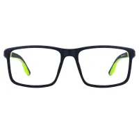 Rectangle Black/Green Eyeglasses