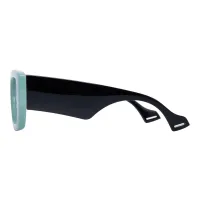 Square Green Eyeglasses