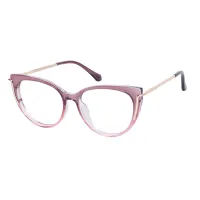 Cat-eye Gradient Pink Eyeglasses