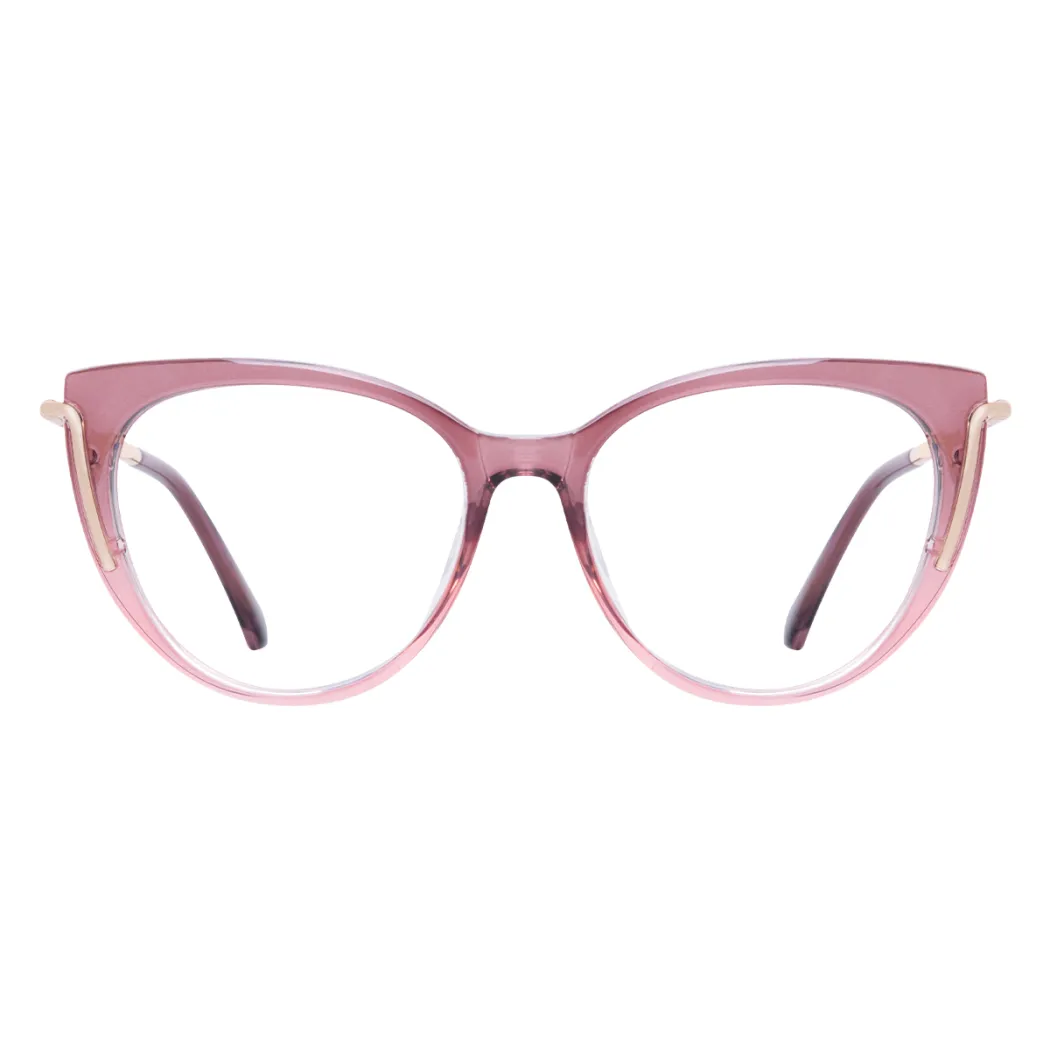 Cat-eye Gradient Pink Eyeglasses