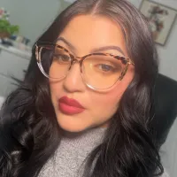 Cat-eye Gradient Pink Eyeglasses