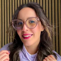 Cat-eye Pink Eyeglasses