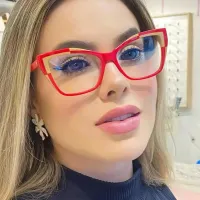 Cat-eye Tortoiseshell/Blue Eyeglasses