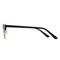 Browline Brown/Gold Eyeglasses