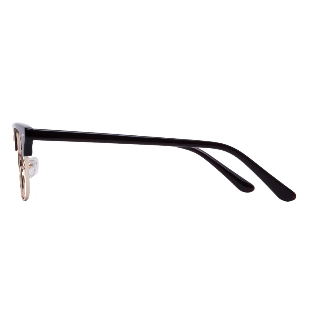 Browline Brown/Gold Eyeglasses