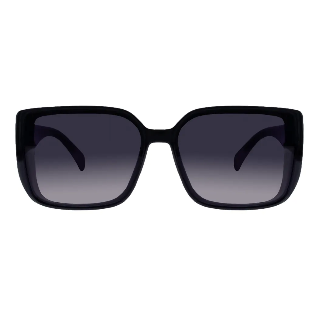 Square Black Sunglasses