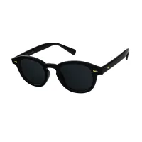 Round Black Sunglasses
