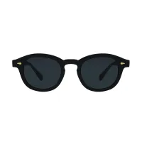 Round Black Sunglasses